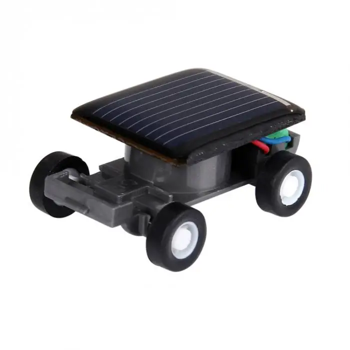 Солнечная энергия энергии мини детская игрушка автомобиль Забавный гоночный гонщик обучающий гаджет FJ88