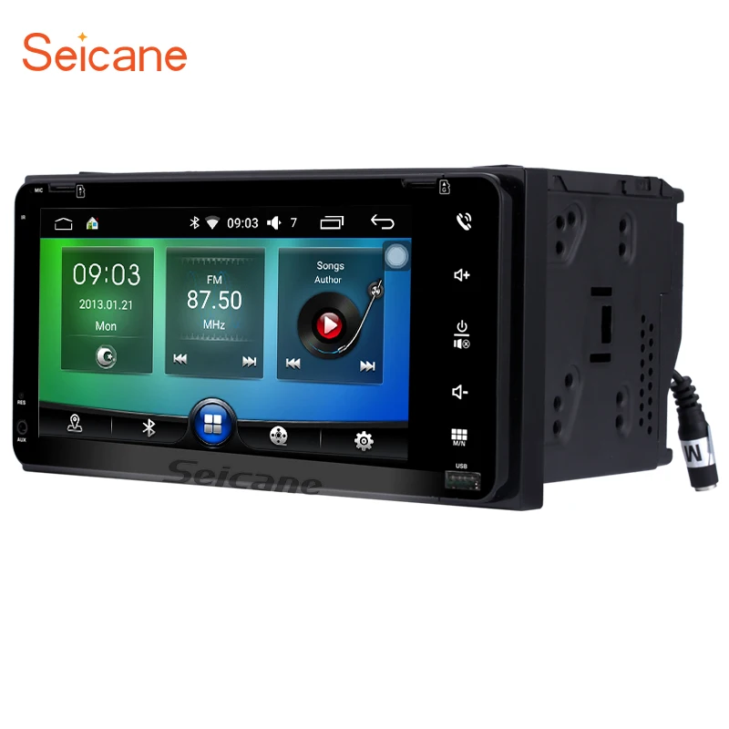 

Seicane 2 din 7 inch Android 6.0 Car Radio GPS Navigation for TOYOTA COROLLA Camry Land Cruiser HILUX PRADO RAV4