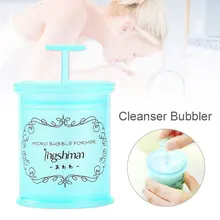 Пенообразователь устройство для мыльных пузырей Руководство по очистке лица 2 цвета PP практическое очищающее средство пенообразователь креативные уход за лицом