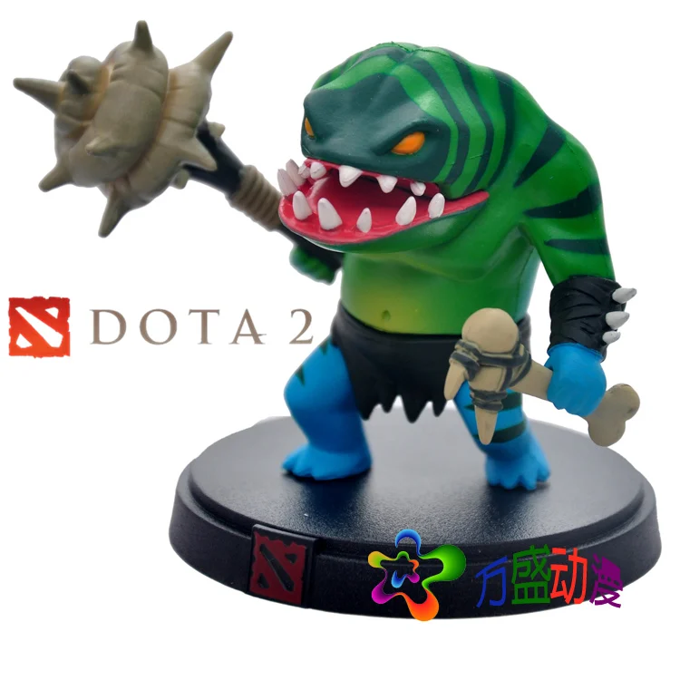  DOTA 2 Moba Game Figure TideHunter TH PVC Model Action Figures Defense of the Ancients Collection d