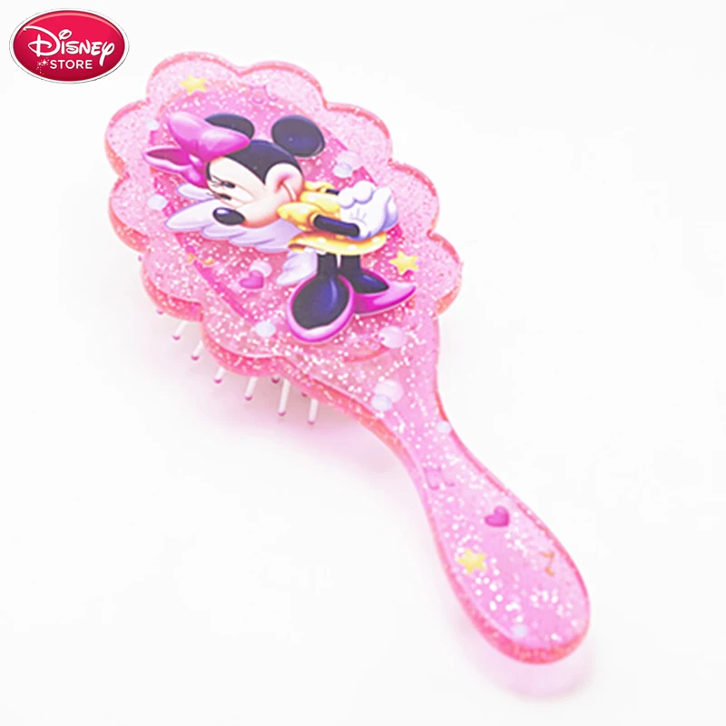 Расческа для волос Disney Minnie Mouse детская мягкая Антистатическая щетка расческа