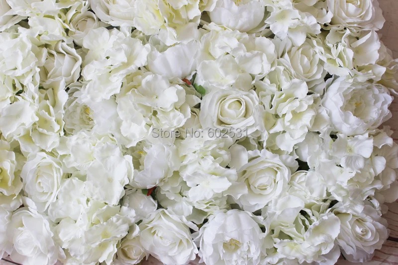 

SPR Free Shipping 10pcs/lot Artificial rose peony hydrangea flower wall wedding backdrop event planning floral market decoration