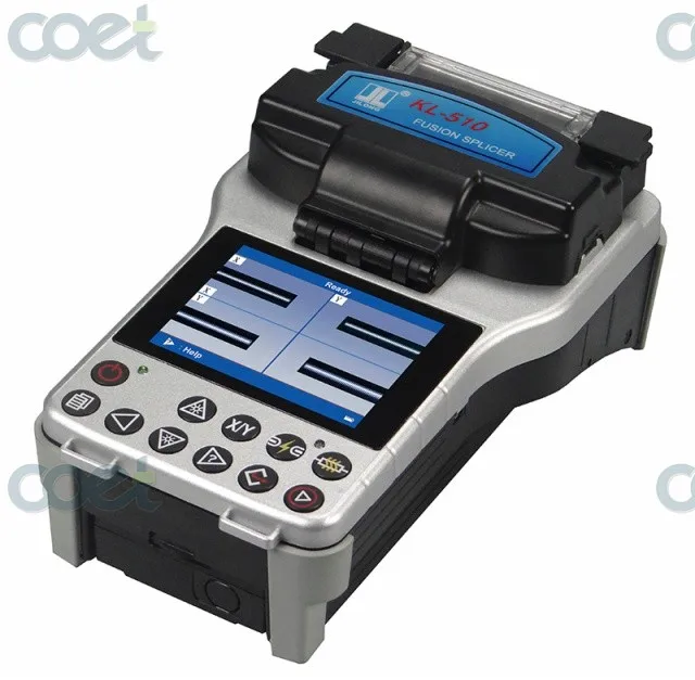 

The World Smallest Fiber Splicing Machine JILONG KL-510E Core Aaliginment Optical Fiber Fusion Splicer with Fiber Cleaver