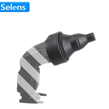 Selens magnética plegable snoot modular de silicona accesorios modificador de luz de flash para canon nikon yongnuo speedlite en la cámara
