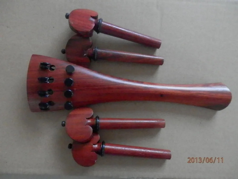 Лучшие принадлежности для виолончели красный палисандр(задняя часть, колышки