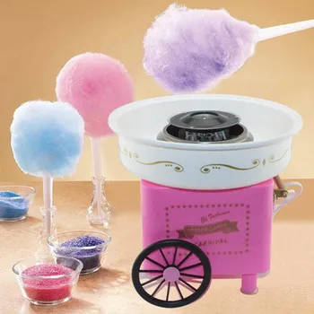 

Cotton Candy Maker Electric Mini Household DIY Sugar Machine For Cotton Candy Sweet Floss Food Processors Machine Kids Gift