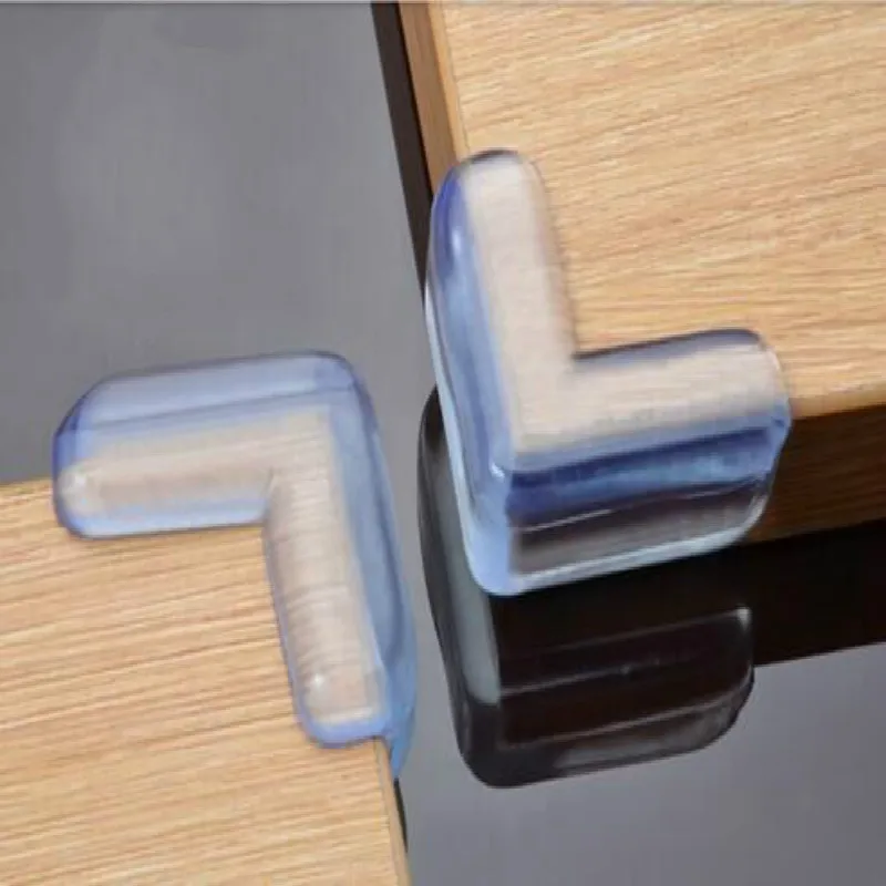 Baby Safty Infant Collision Angle Glass Table Crash Bar Kids Child Protection Angle Baby Edge Corner Guards 10 Pcs/lot TRQ0260