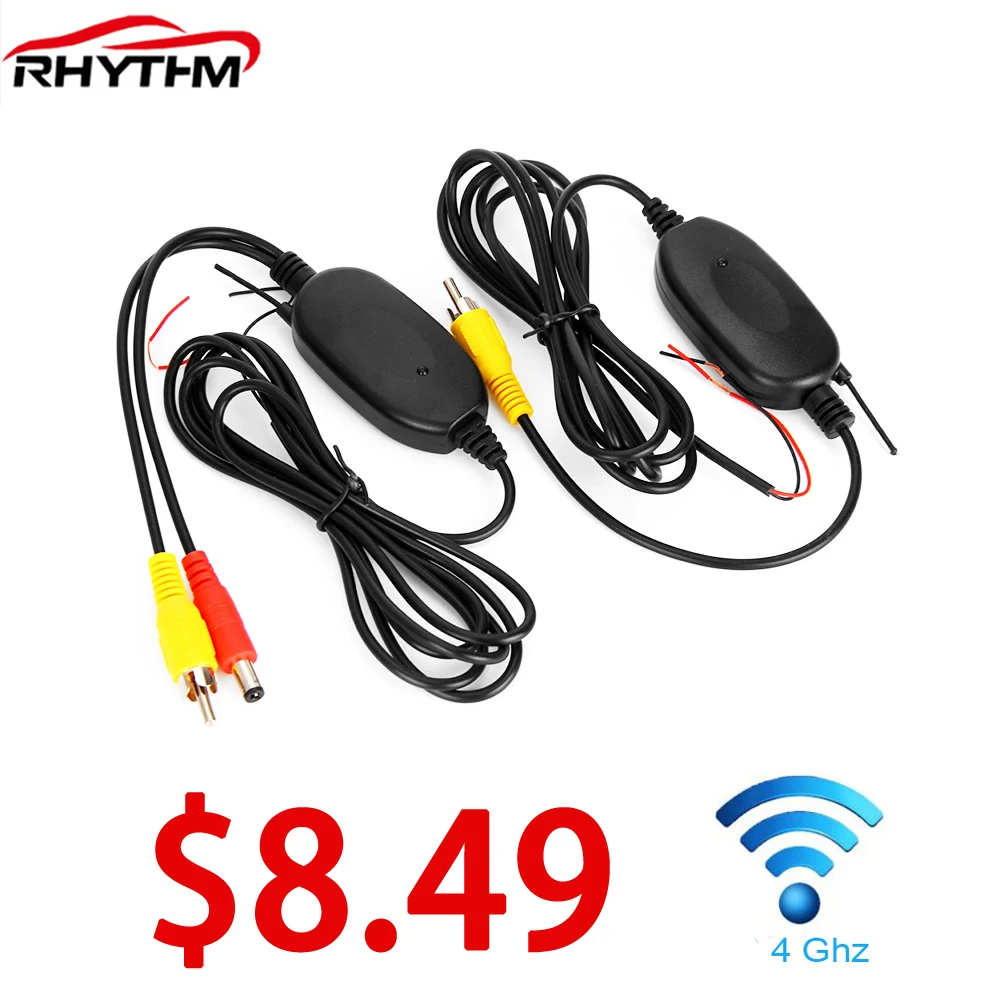 

Parking Car Wireless rear camera reverse Car DVD backup RCA Video 2.4Ghz transmitter Receiver kit for Nissa Kia BMW Ford VW Opel