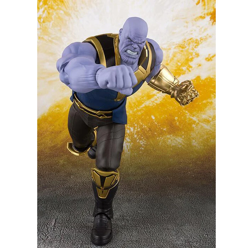 Thanos Super Hero Action figure toys Avengers Infinity War model PVC 16cm Figures collection kids toys gift Thanos Super Hero Action figure toys Avengers Infinity War model PVC 16cm Figures collection kids toys gift