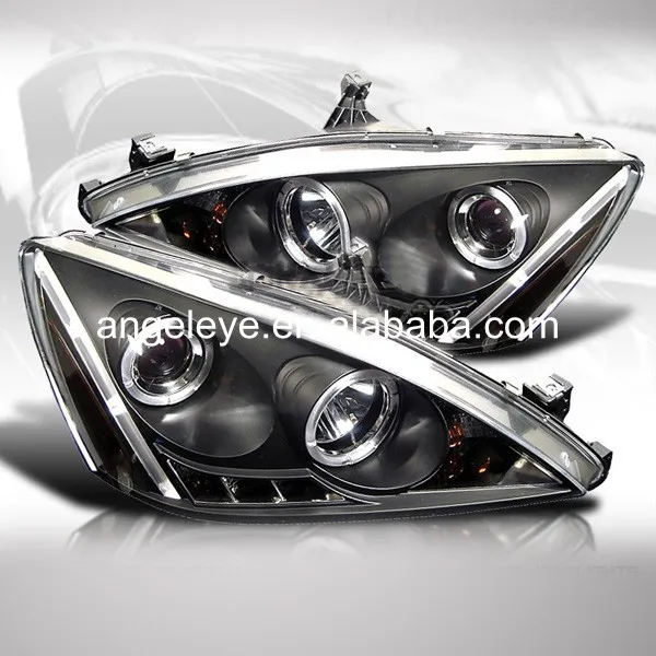 

For HONDA for Accord LED Head Lamp Headlights front light 2003-2007 Year with Bi Xenon Projector Lens SN