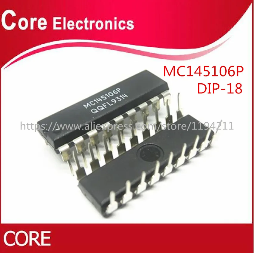 MC145106P MC145106 DIP 18 IC 50 шт. Новинка|Интегральные схемы| |