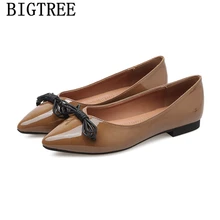 Лакированные кожаные туфли; женские ботинки "Харадзюку" с шипами; Туфли-мокасины; женская обувь; повседневная женская обувь на плоской подошве без шнуровки; chaussures femme; buty; искусственная кожа; Прямая(дропшиппинг); damskie