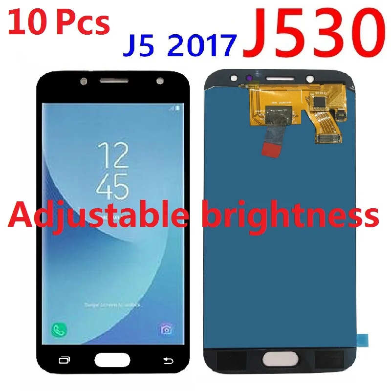 10 шт./лот для Samsung Galaxy J5 Pro 2017 J530F J530FN J530F/DS J530G J530M Регулируемый ЖК дисплей сенсорный