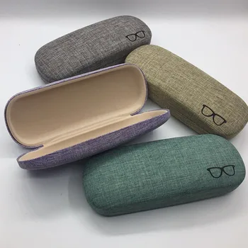 

Fashion Sackcloth Reading Eyewear Case For Kids Women Sunglasses Box Case Handmade Eye Glasses case Men Bag For Glasses