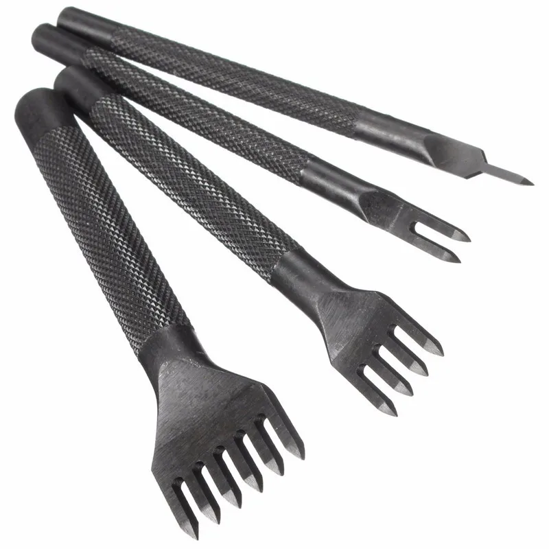 Buy Top Quality 4MM 4 Styles Leather Craft Tool Metal