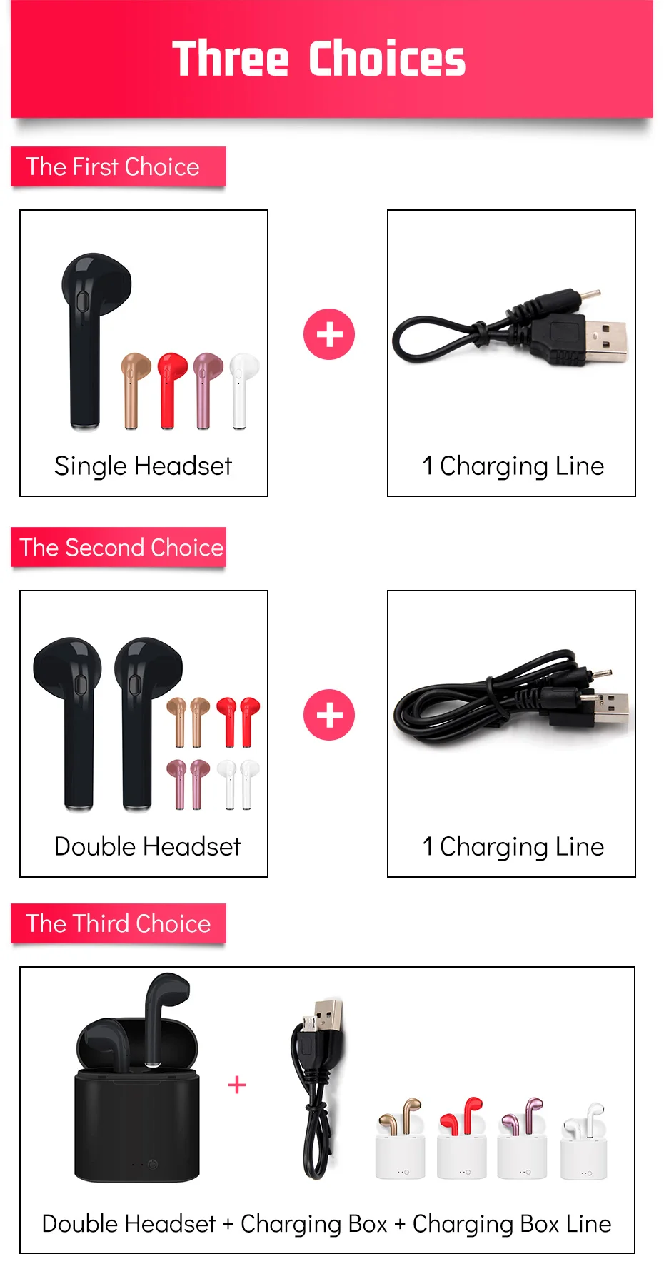 Wireless Twins Earphone In Ear Bluetooth Wireless Earphone With Microphone Mini Earphone Wireless Twins Earphone For Samsung (1)
