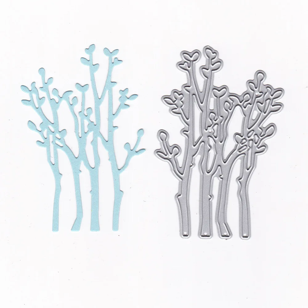 

Christmas Decor Tree Branches Metal Cutting Dies Frame Cut Xmas Die for DIY Scrapbooking Album Stencils Paper Card Making Die