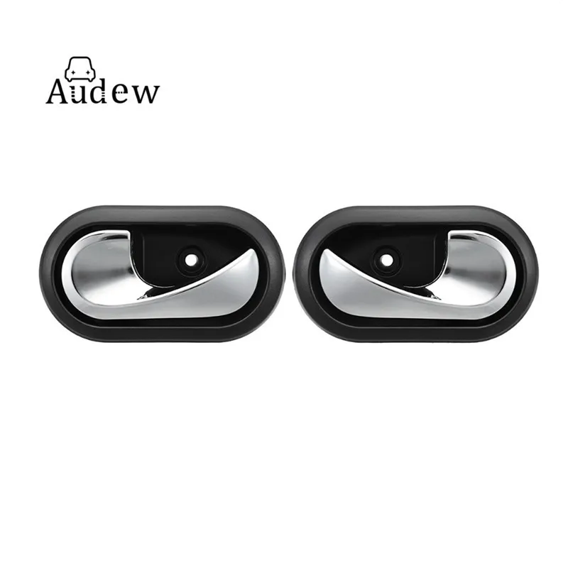 Us 7 09 25 Off Audew 8200733848 8200733847 Car Interior Door Handles Inside Inner Door Knob For Renault Logan Duster 2012 2013 2014 2015 2016 In