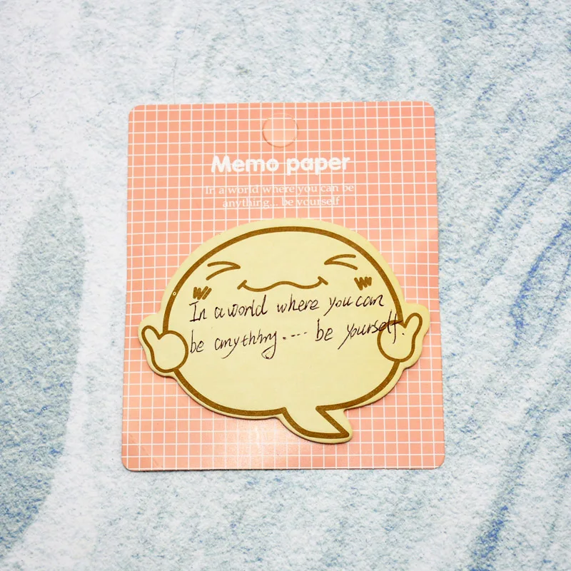 4 шт. kawaii cute plan post-it notes вдохновляющие Мультяшные выражения самоклеящиеся заметки блокнот лист