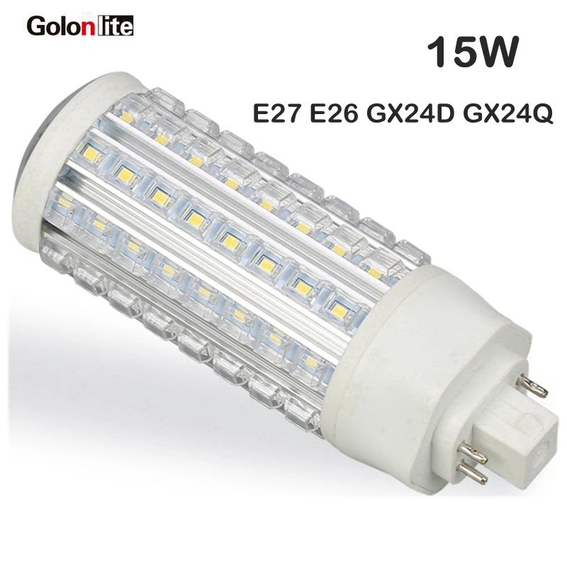 LED bulb Lamp g24 plc15 15w 360 ° 1350 Lumens extrastar Cold Light 