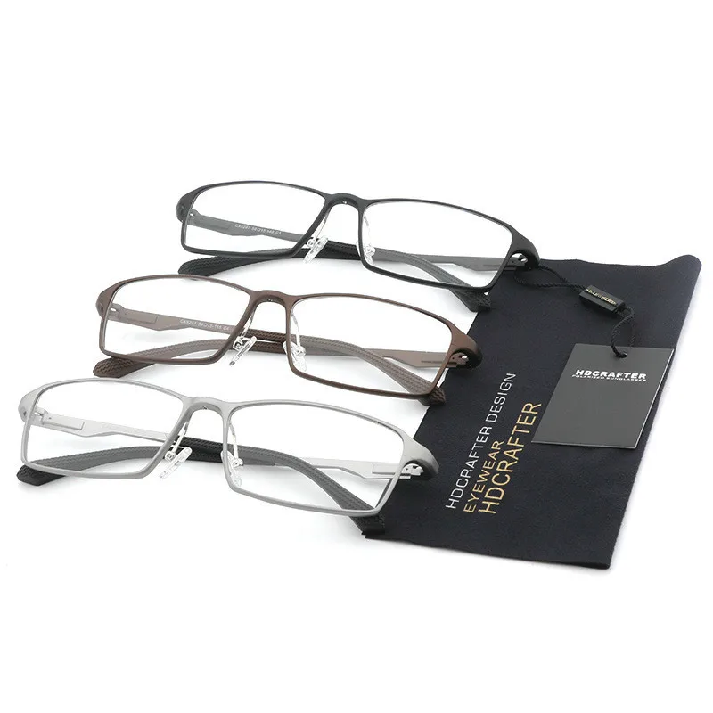 Модная мужская оправа для очков из алюминиево магниевого сплава P6287|brand glasses