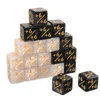 10x Black White 14mm 6 Side Counting Dice +1/-1 Dice Kids Toy For Magic The Gathering Game Counting Counters ► Photo 2/6