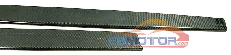 MP style Real carbon fiber side skirts body kits apron 1pair for BMW F80 M3 4-door F82 M4 2-door 2014UP  B363