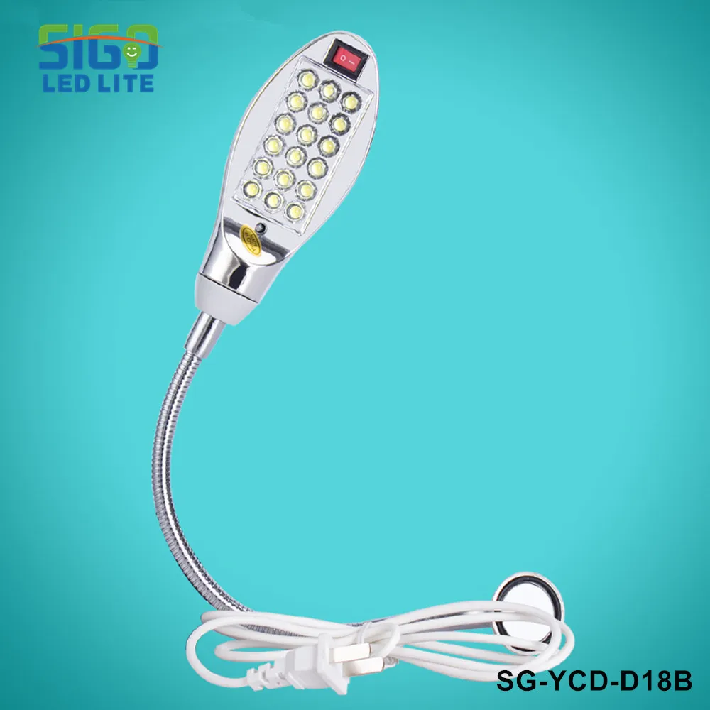 

Free shipping High quality 10 years factory D18B LED Machine Sewing Light LED Working Lamp Lights