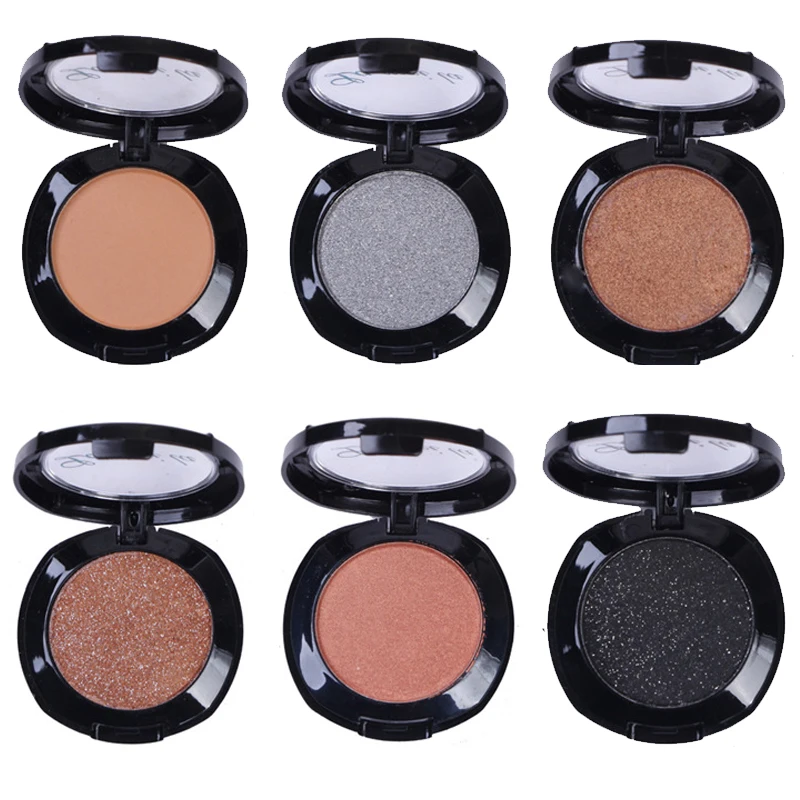 

Professional Pigment Shimmer Matte Eyeshadow Single Makeup Palette Waterproof Blue Nude Brown Eye Shadows New Cosmetics 2018