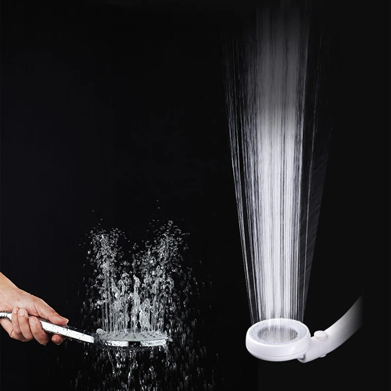 Высокое давление дождь ручной душ для ванной опрыскиватель 360 Вращение экономии воды Boost ручной душ с выключателем