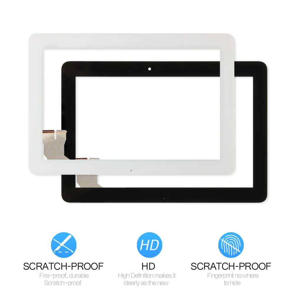 Сенсорный экран для Asus TF103CG Transformer Pad TF103 TF103C сенсорный K018 дигитайзер стеклянный