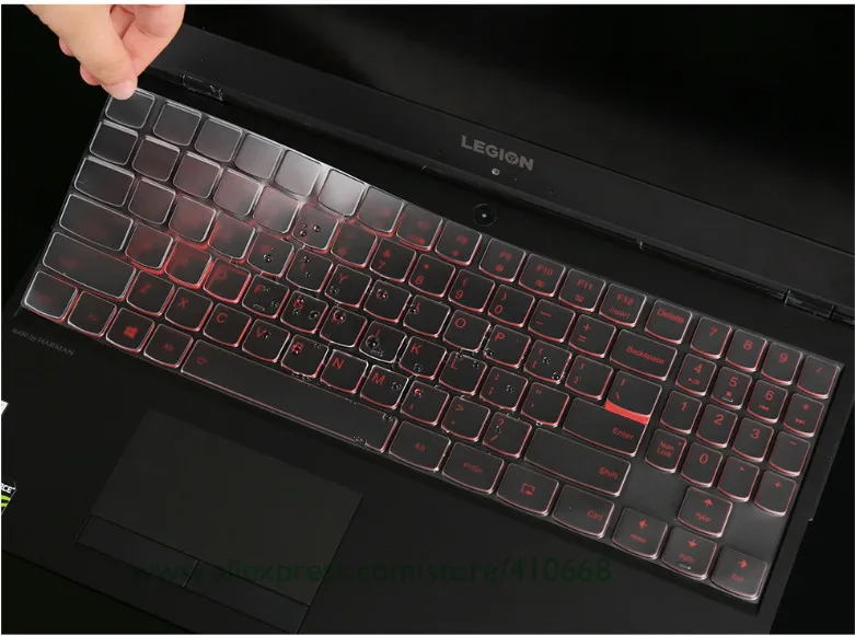 Для lenovo Легион Y520 15," Y720 15,6" Y530 Y730 Y740 Y7000 Y7000P R730 17,3 ''ноутбук ТПУ Защита для клавиатуры ноутбука крышка