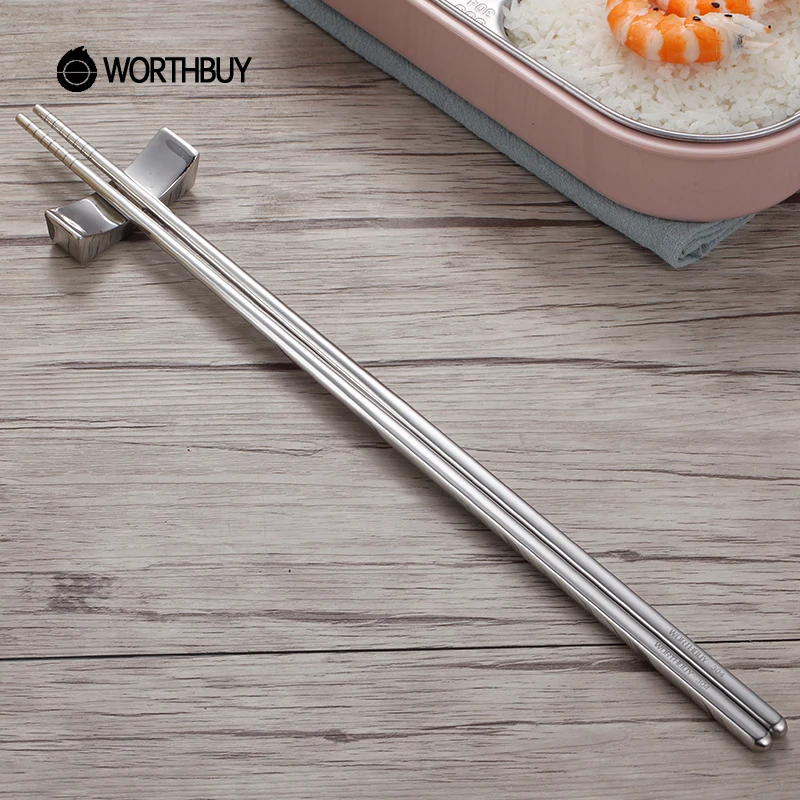 WORTHBUY китайские палочки с длинной ручкой 304 из нержавеющей стали для жарки кухни