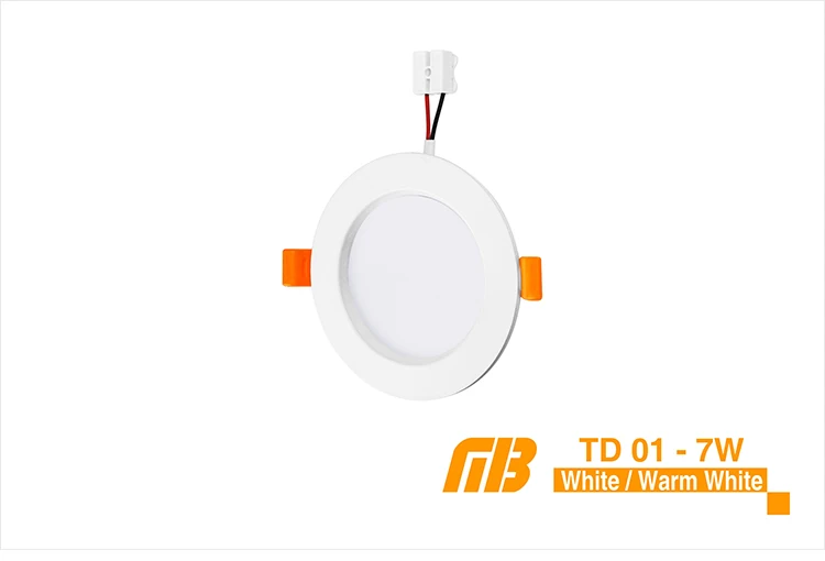 [MingBen] LED Downlight Panel Aluminum Ceiling light 3W 5W 7W 9W 12W 15W 18W 220V Downlight Warm White Cold White Lamp For Foyer