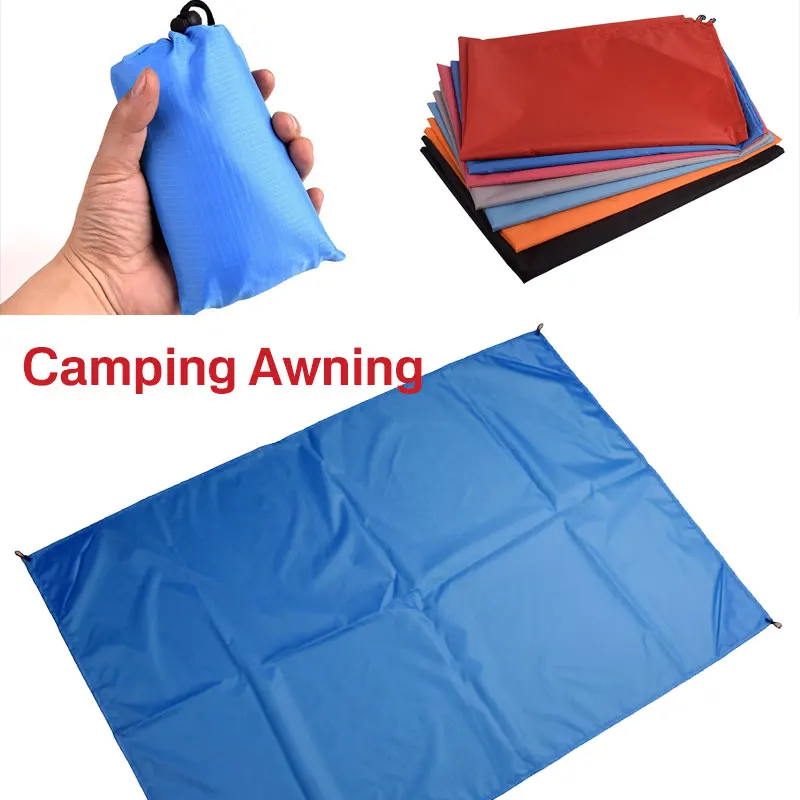 5 цветов Ткань Оксфорд многофункциональный дорожный тент навес пляжный коврик практичная палатка ткань прочная походная ткань на открытом воздухе