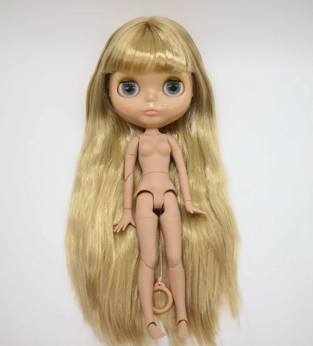 Шарнирная кукла телесного цвета Blyth, Заводская кукла, подходит для DIY светлых волос загара кожи 20181029