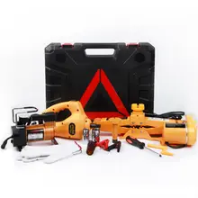 Автоматические Подъемные электрические ножницы внедорожник Автомобильный домкрат DC 12 В 2 3 Тонны с электрический ключ компрессор воздушного насоса ремонт изменить шины