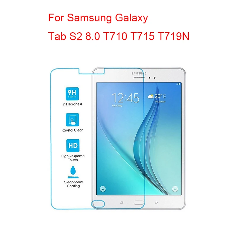 Защита экрана из закаленного стекла для Samung Galaxy Tab S2 8,0 9,7 T710 T715 T810 T815 для Tab S3 9,7 T820 T825 защита экрана