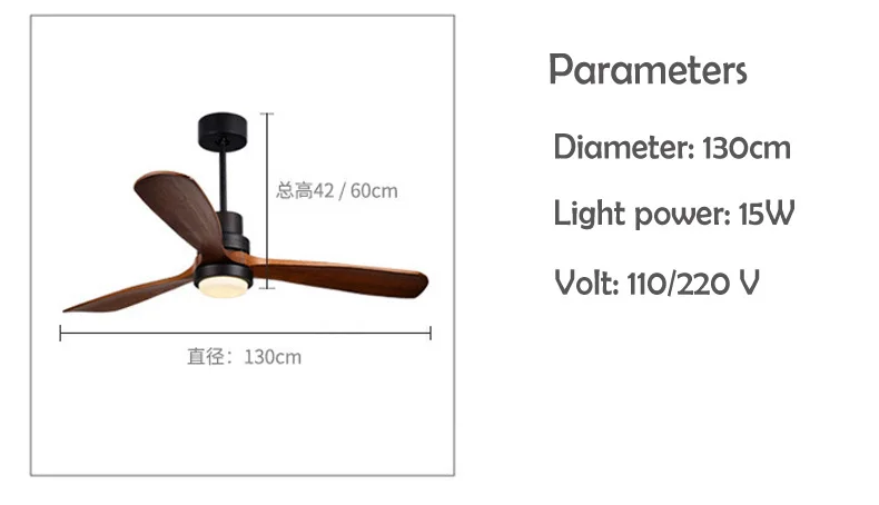 Винтажный деревянный потолочный вентилятор, светильник, роскошный дом, деревянные потолочные вентиляторы, светильник s 42/52 дюймовые лопатки, вентилятор охлаждения, дистанционный вентилятор, лампа