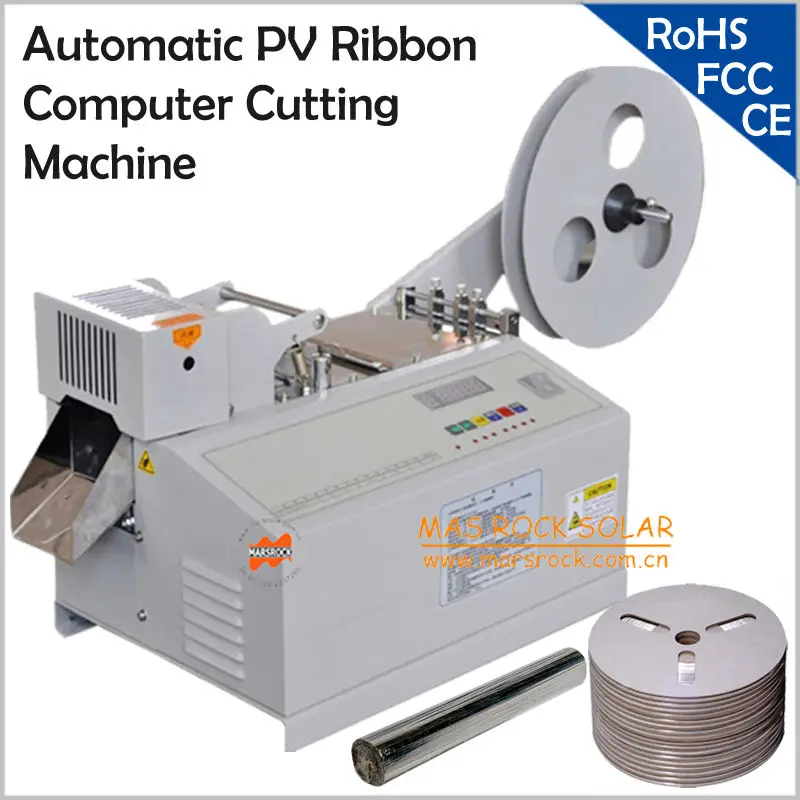  220V Automatic PV Ribbon computer Cutting MachineSolar tabbing wire cutting machine other ribbon cu