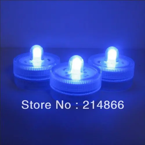 

2016 Sale New 120pcs/lot Led Tea Light Submersible Waterproof Decor Floral for Wedding/holidays/christmas/valentine Decoration