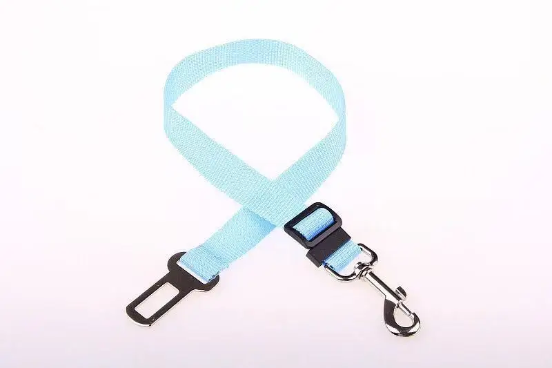 Vehicle Car Pet Dog Seat Belt Puppy Car Seatbelt Harness Lead Clip Pet Dog Supplies Safety Lever Auto Traction Products (8)