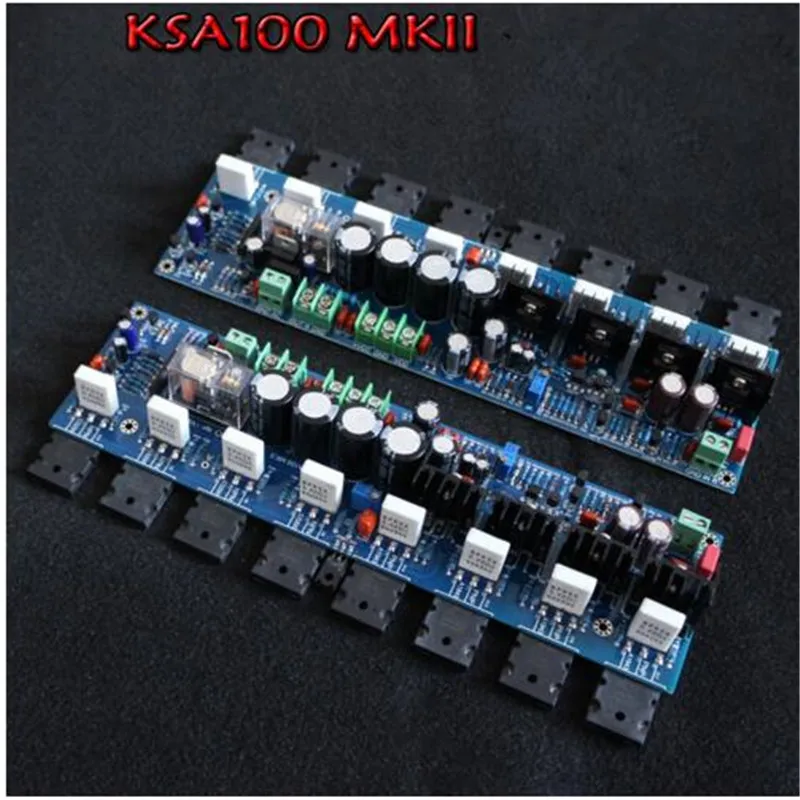 Ссылка на схему KSA100 MKII 300 Вт * 2 1943 5200 / NJW0281 0302 зеркальная симметричная конструкция