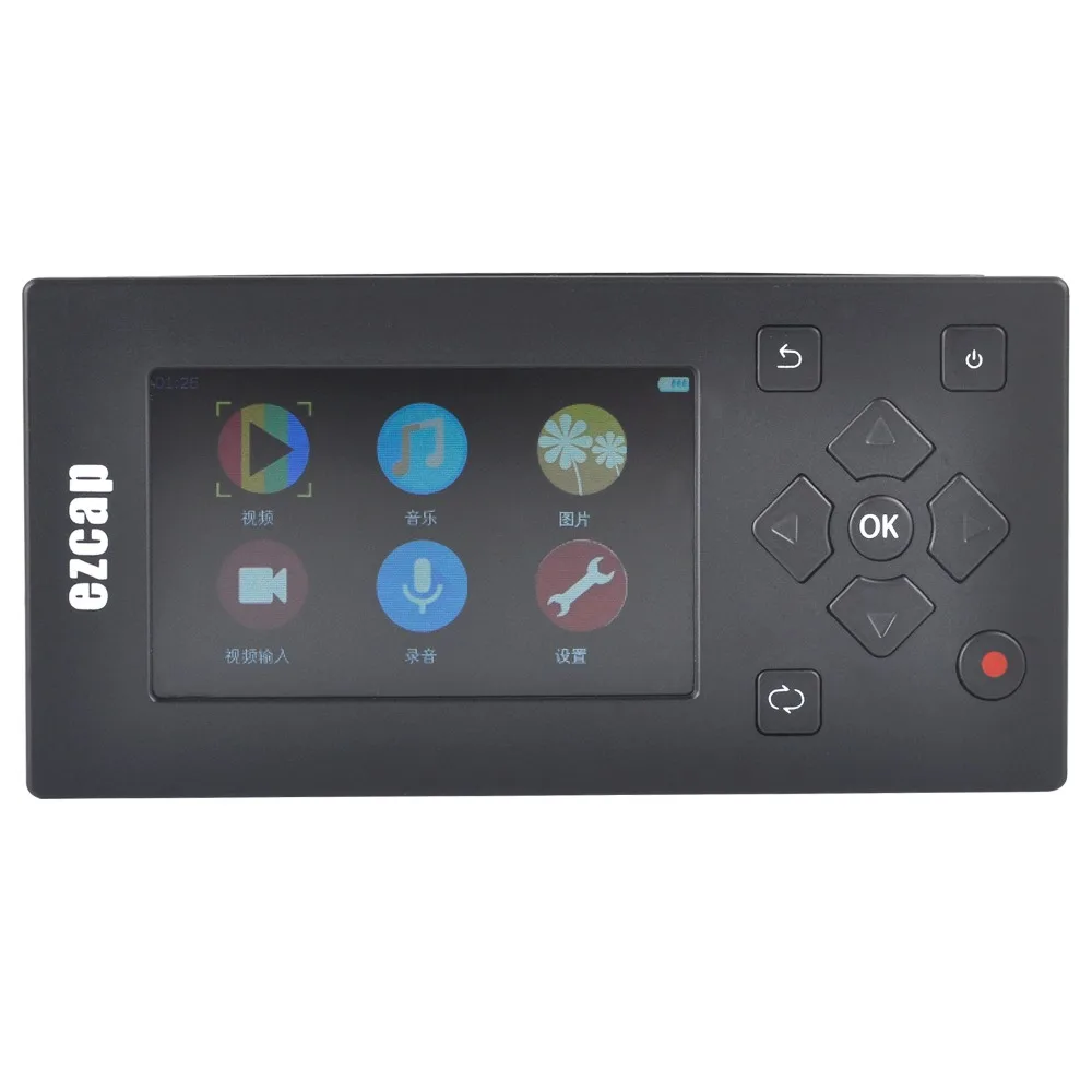 

ezcap271 AV Recorder Audio Video Converter Convert VHS / Camcorder Tapes to Digital Format 8GB Memory 3" Screen for DVD Player