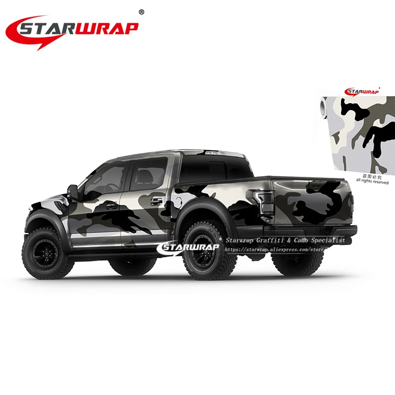 Star wrap камуфляжная виниловая пленка для обертывания Авто Наклейка виниловая пленка камуфляжная Автомобильная обертка для обертывания автомобиля ping 5 м/10 м/15 м/20 м/25 м/30 м