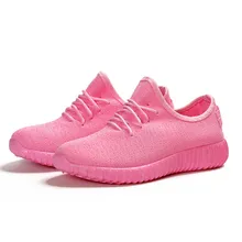 Прогулочная обувь; обувь на плоской подошве с низким вырезом; дышащая тканевая однотонная женская обувь