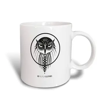 

AnimalsVector black design of an owl11oz Mug
