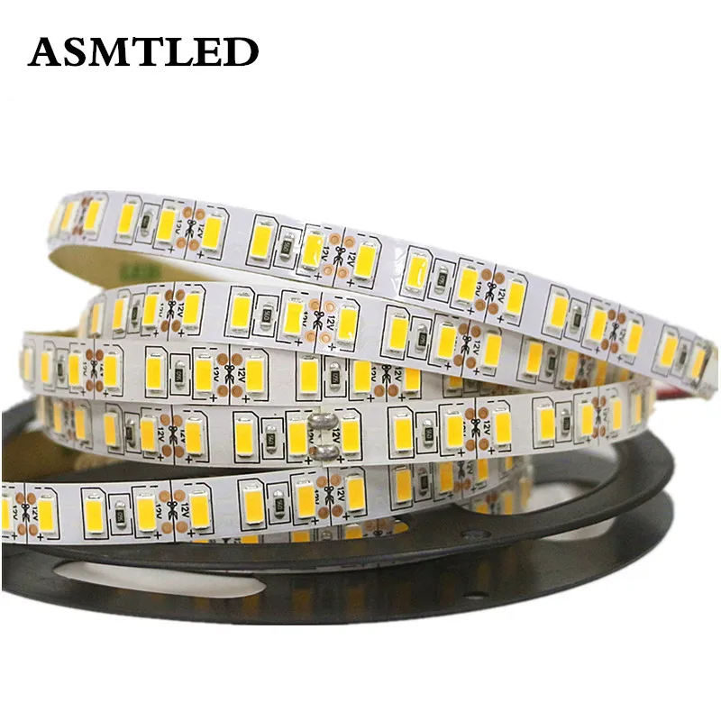 1 5 м Светодиодная лента 5630 5730 не Водонепроницаемая ip20 DC 12v 300leds 450leds 600leds теплая
