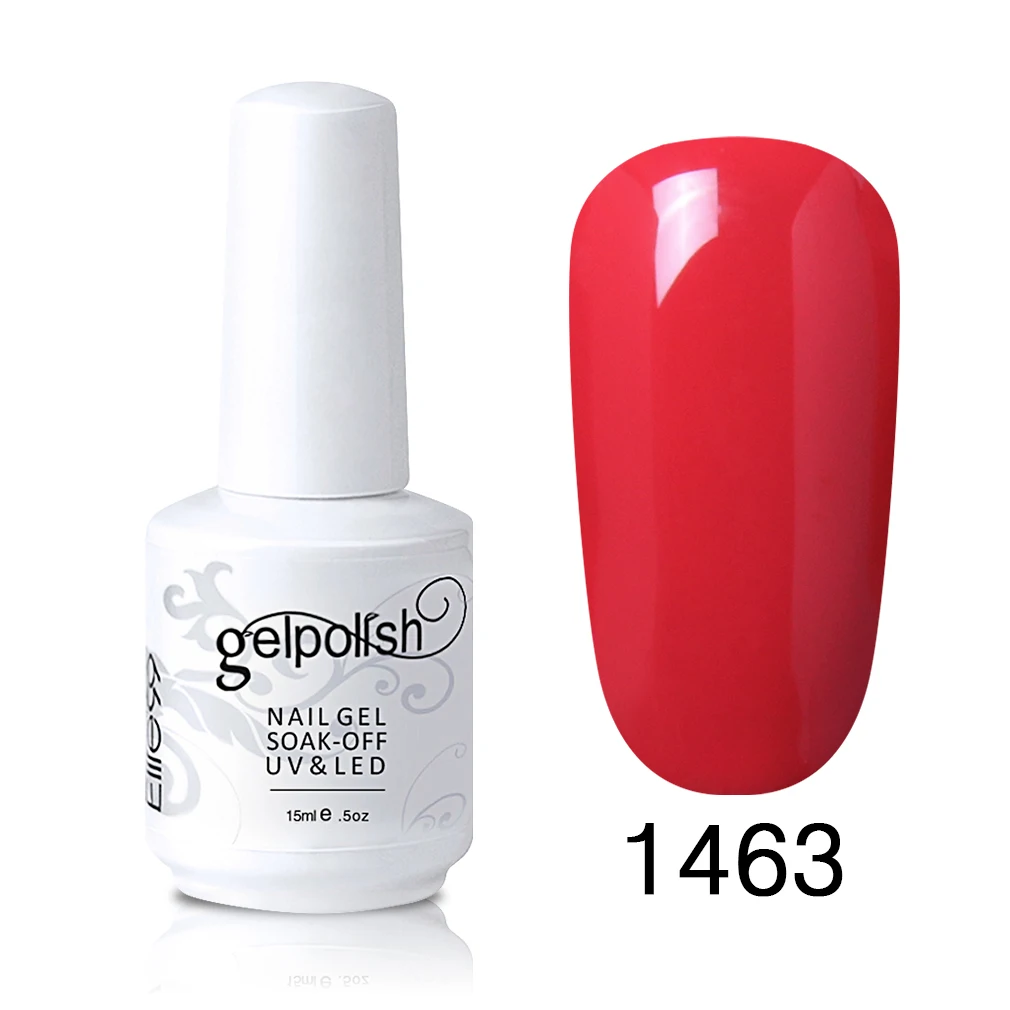 Elite99 глазурная краска, замачиваемый УФ светодиодный гель, красота, личная забота, художественный цветной Блестящий Гель-лак для ногтей, 15 мл, Гель-лак для пальцев - Цвет: G1463