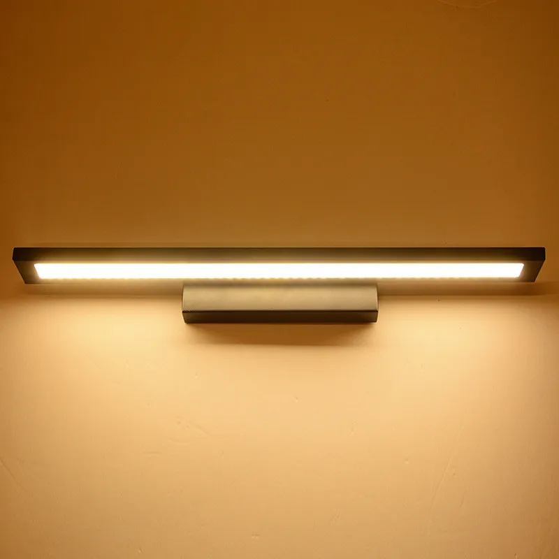 LED Mirror front lamp bathroom Wall light lamps mirror Stainless Steel Indoor led lighting Fixture